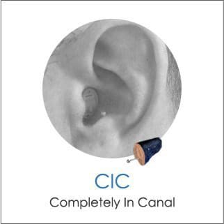 completely in the canal hearing aids
